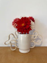 Load image into Gallery viewer, White Wiggle Vase
