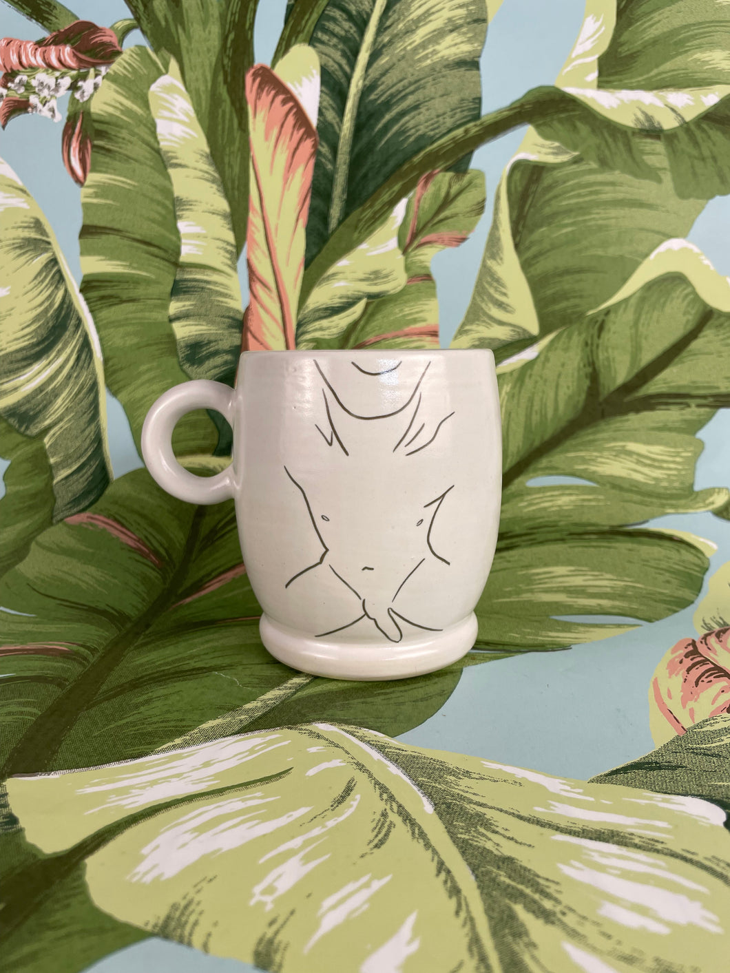 illustration him mug
