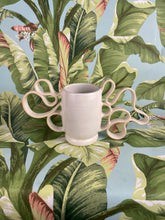 Load image into Gallery viewer, White Wiggle Vase
