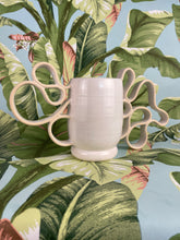 Load image into Gallery viewer, White Wiggle Vase
