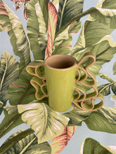 Load image into Gallery viewer, Lime Wiggle Vase
